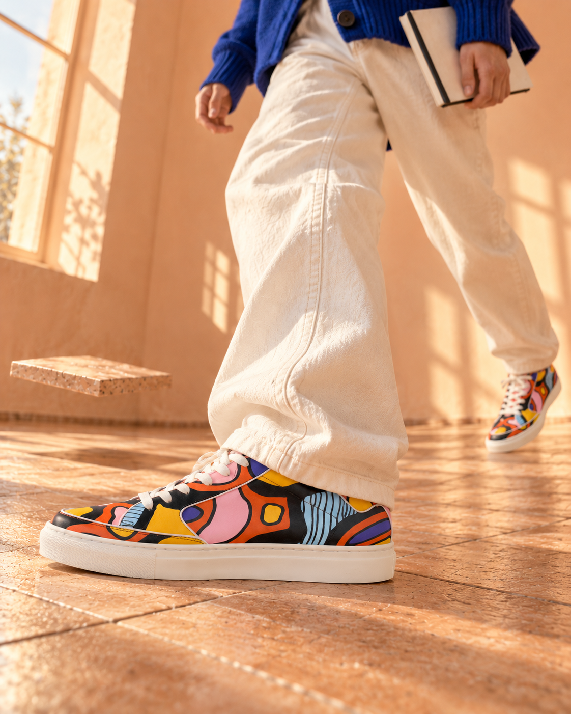 Print on print? Give it a rhythm.
