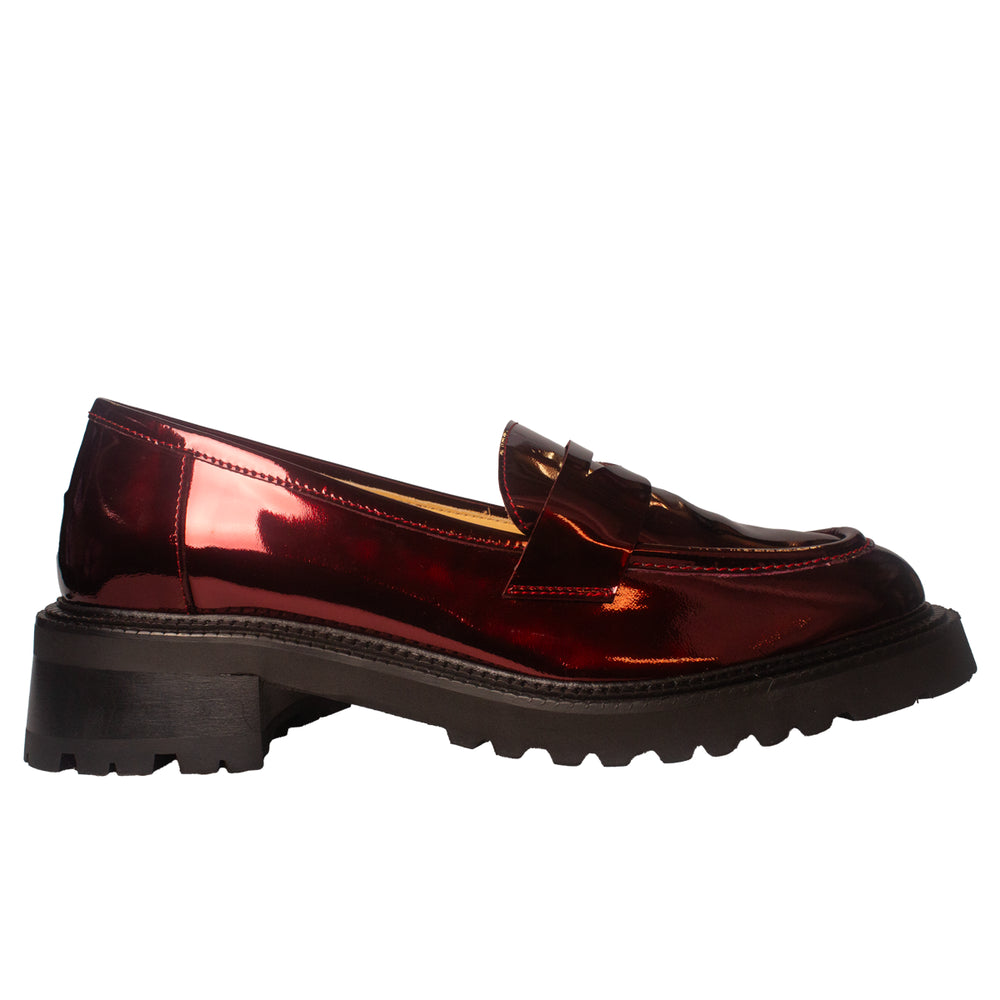 Red Iridescence Loafer