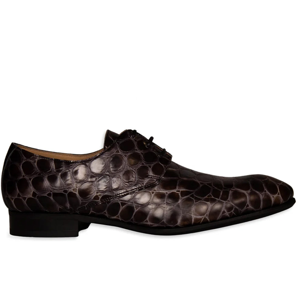 Mascolori Black Mamba black pointed leather men's shoe