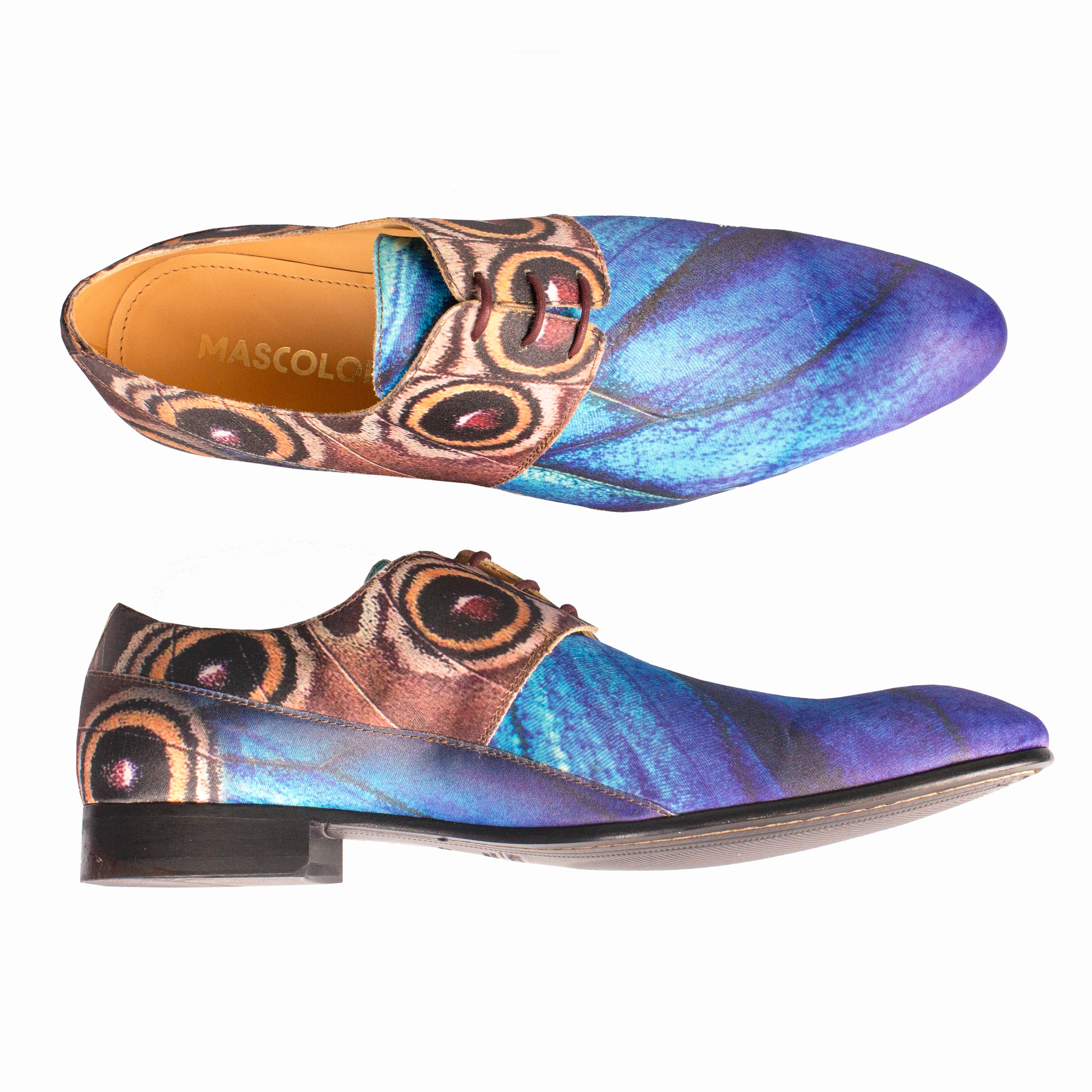 Schmetterling blau