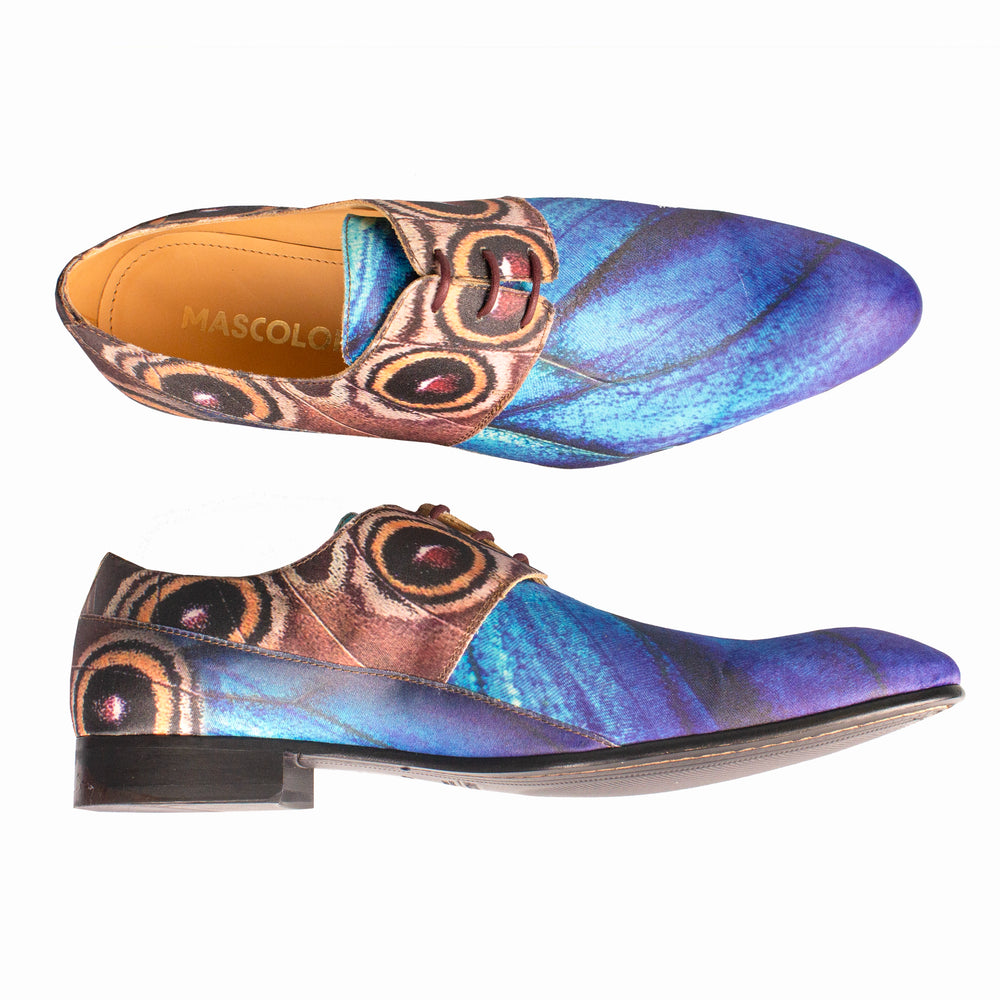 Schmetterling blau