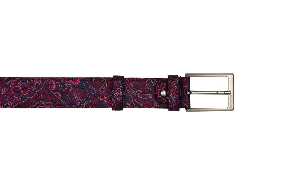 Paisley Morado Gürtel 