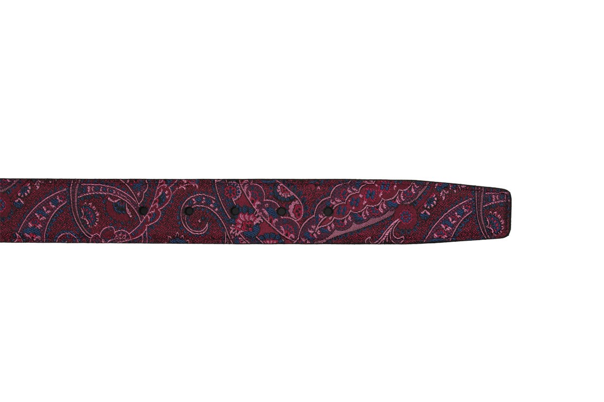 Paisley Morado Gürtel 